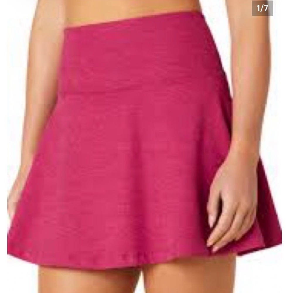 Beyond Yoga Pink Space Dye Active Skort Tennis Skirt XS